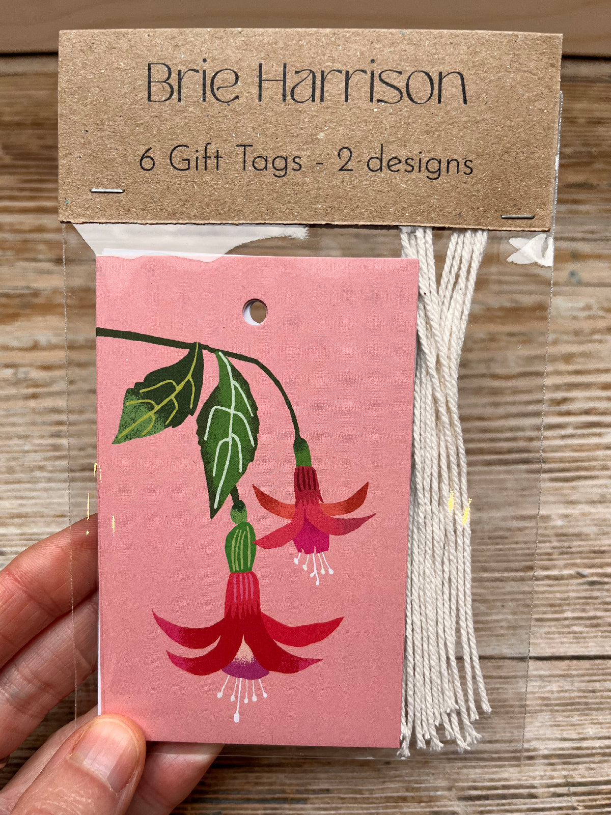 Fuchsia Gift Tags Pack