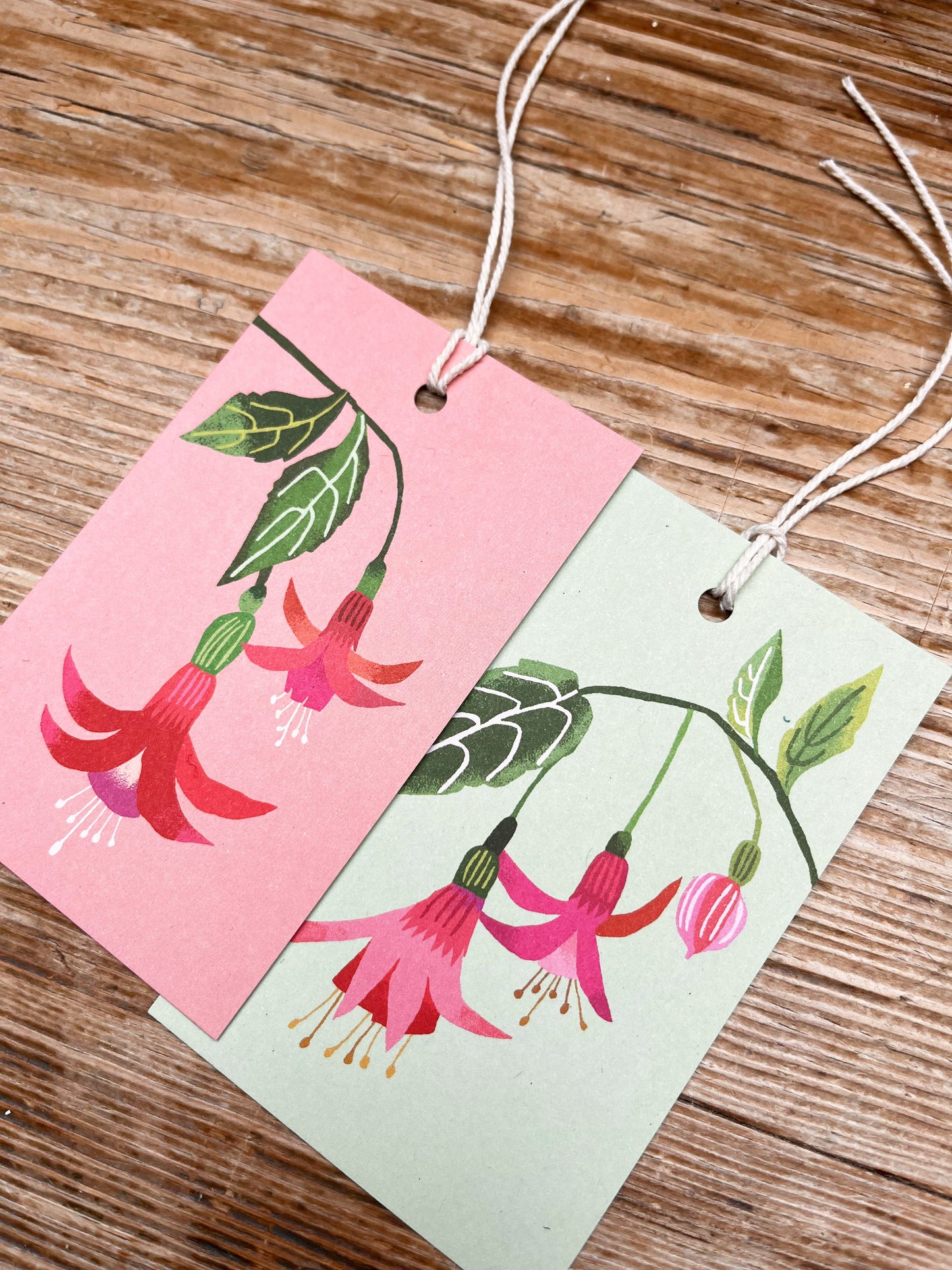 Fuchsia Gift Tags Pack