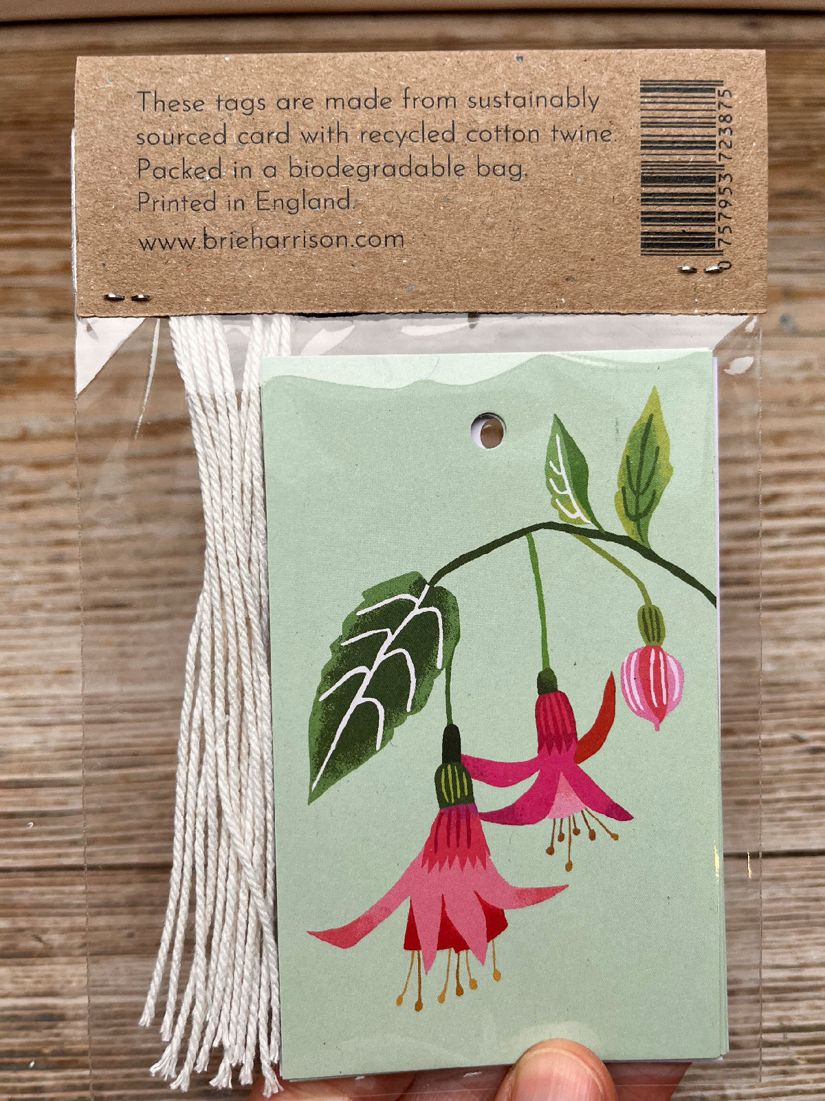 Fuchsia Gift Tags Pack