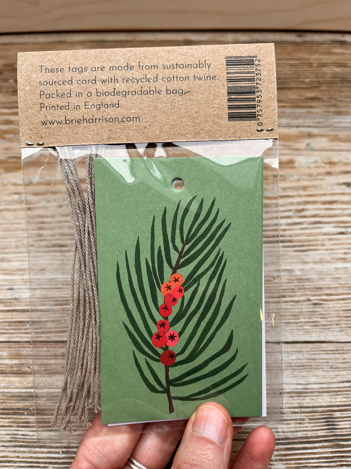 Winter Foliage Gift Tags Pack