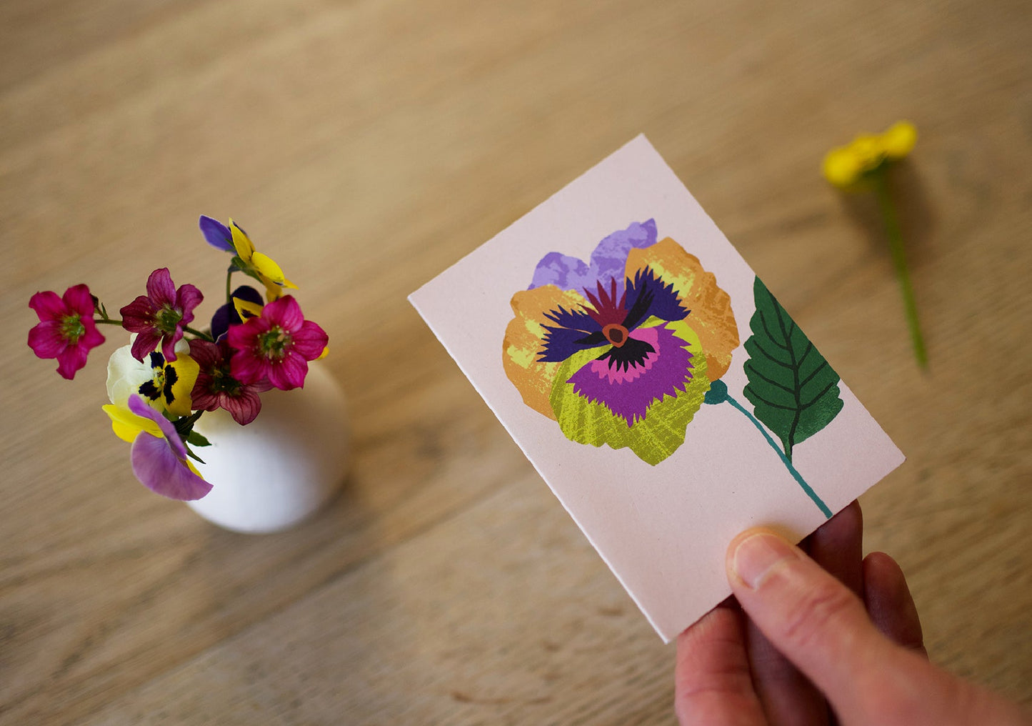 Pansy Mini Card Pack
