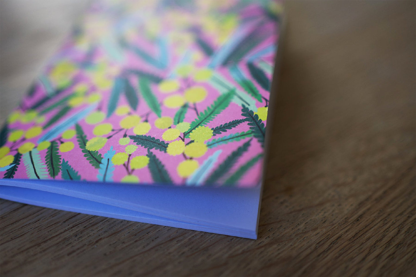 Pink Mimosa A6 Notebook