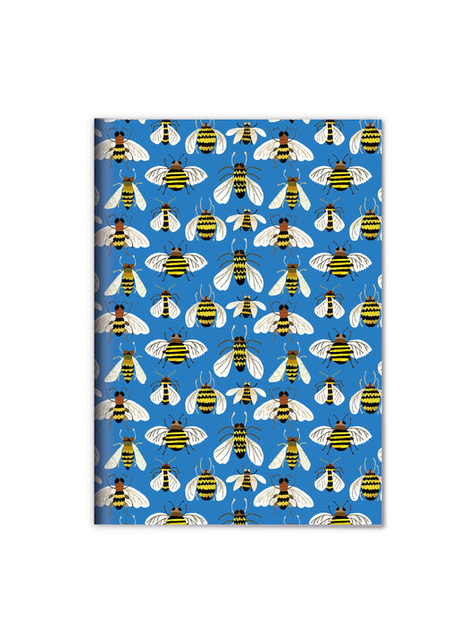 Bees A6 Notebook