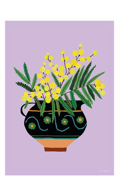 Mimosa Jug Print