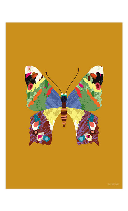 Butterfly Print A4