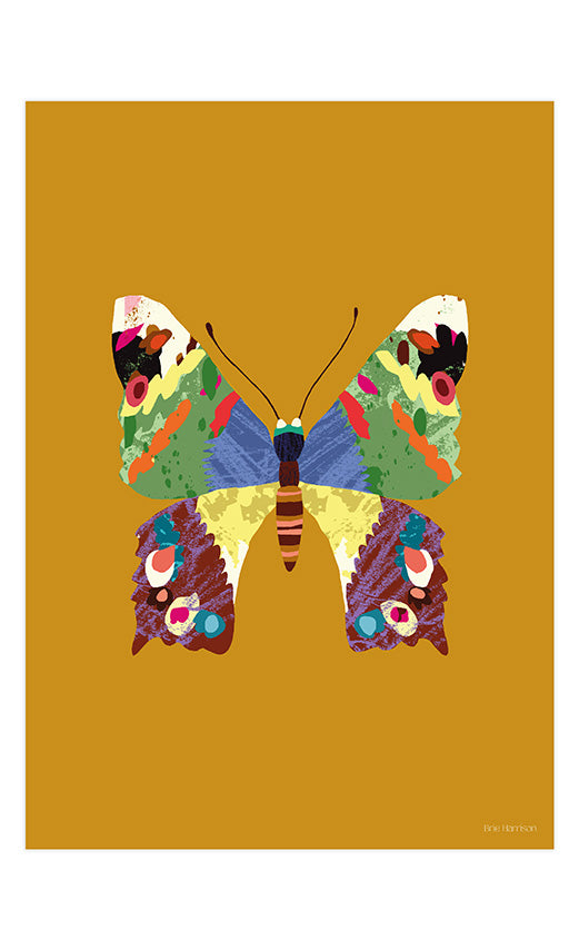 Butterfly Print A4