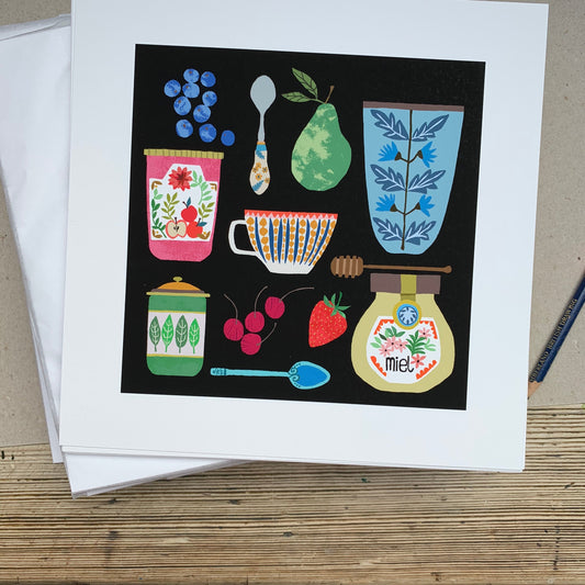 Vintage Kitchen Giclée Print