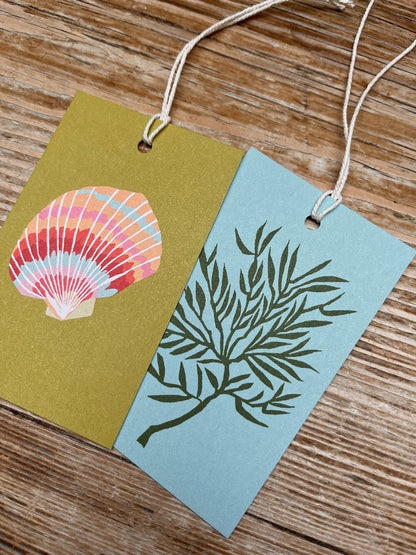 Shells Gift Tags Pack