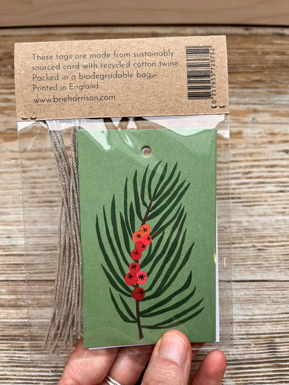 Winter Foliage Gift Tags Pack