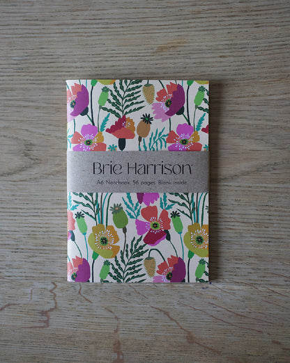 Poppies A6 Notebook