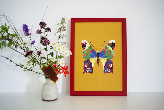Butterfly Print A4