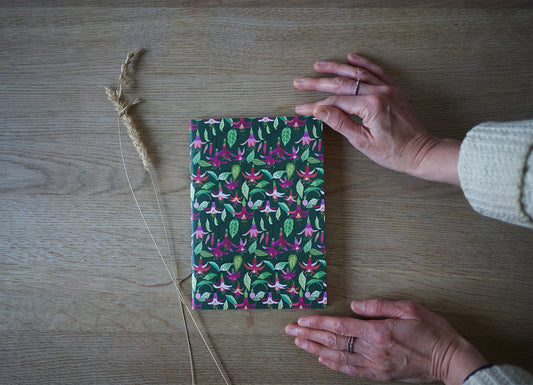 Fuchsia A5 Notebook