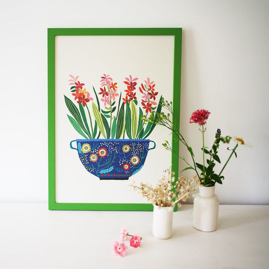 Hyacinths Print